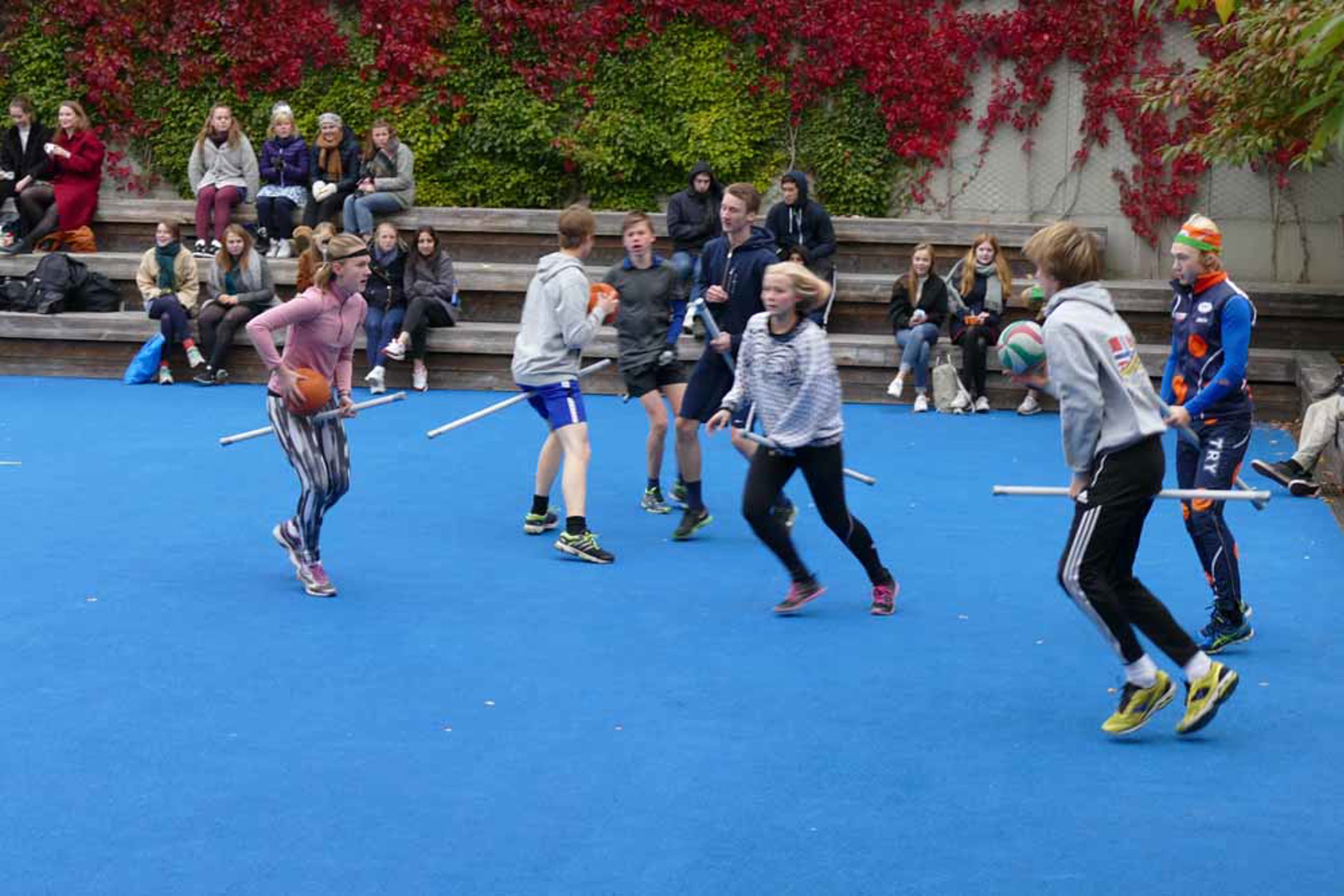 Finale i Rumpeldunkturneringen Finale i Rumpeldunkturneringen