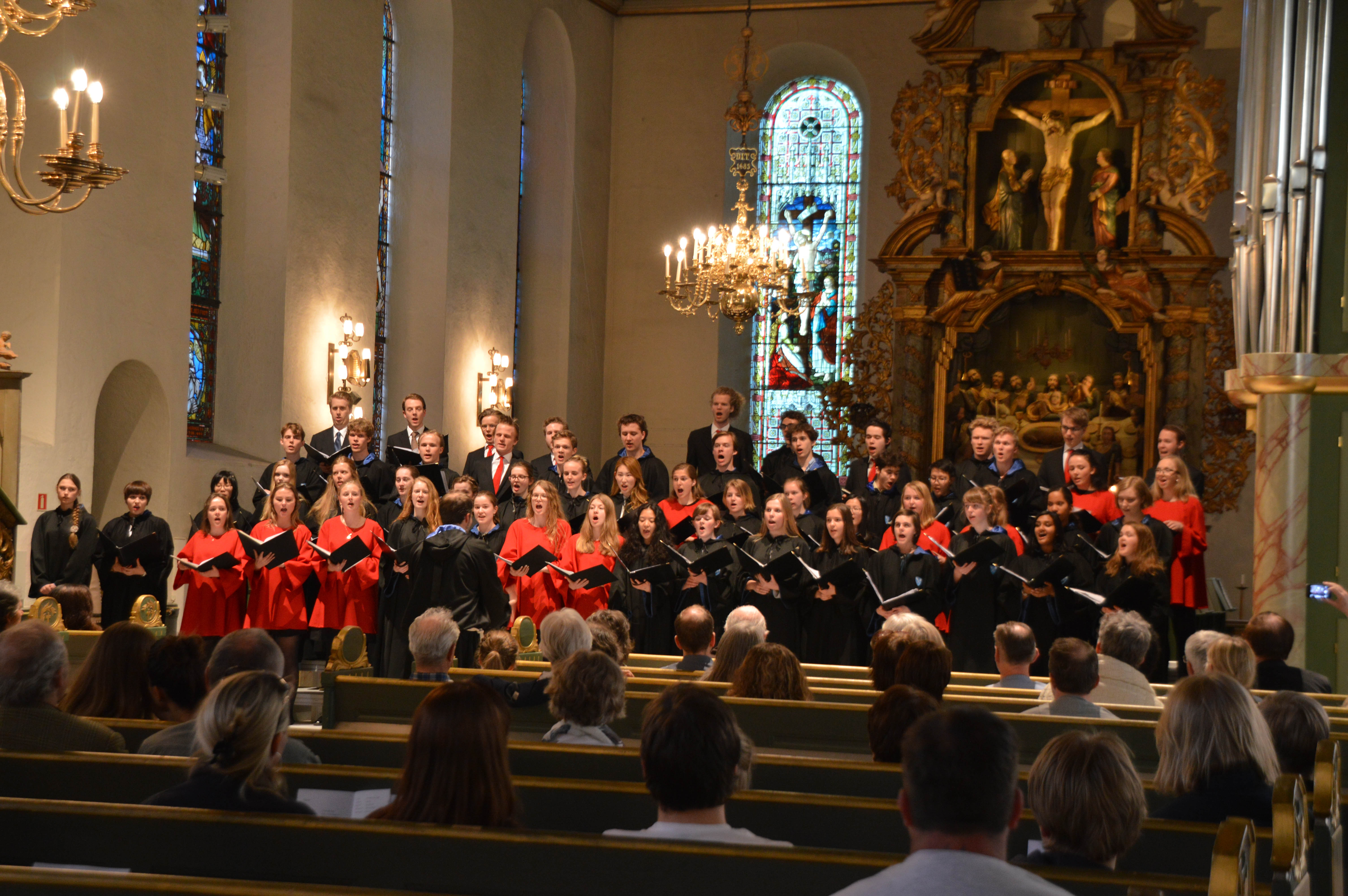 Peblingene i Domkirken, april 2015