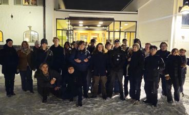 Foto: Andreas Bagås Lien en gruppe mennesker som poserer for et bilde