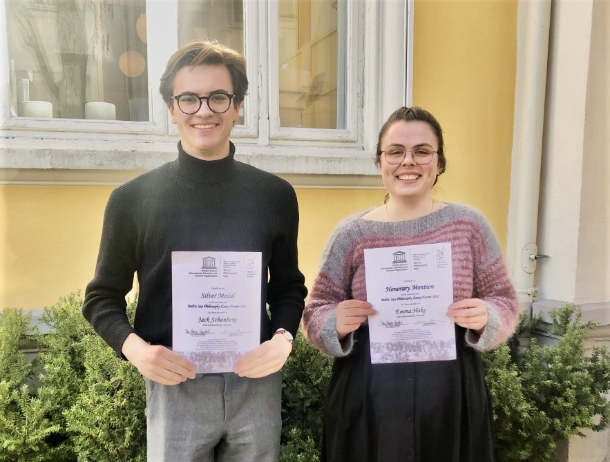 Jack Schønberg og Emma Hake