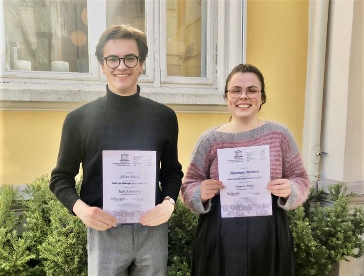Jack Schønberg og Emma Hake