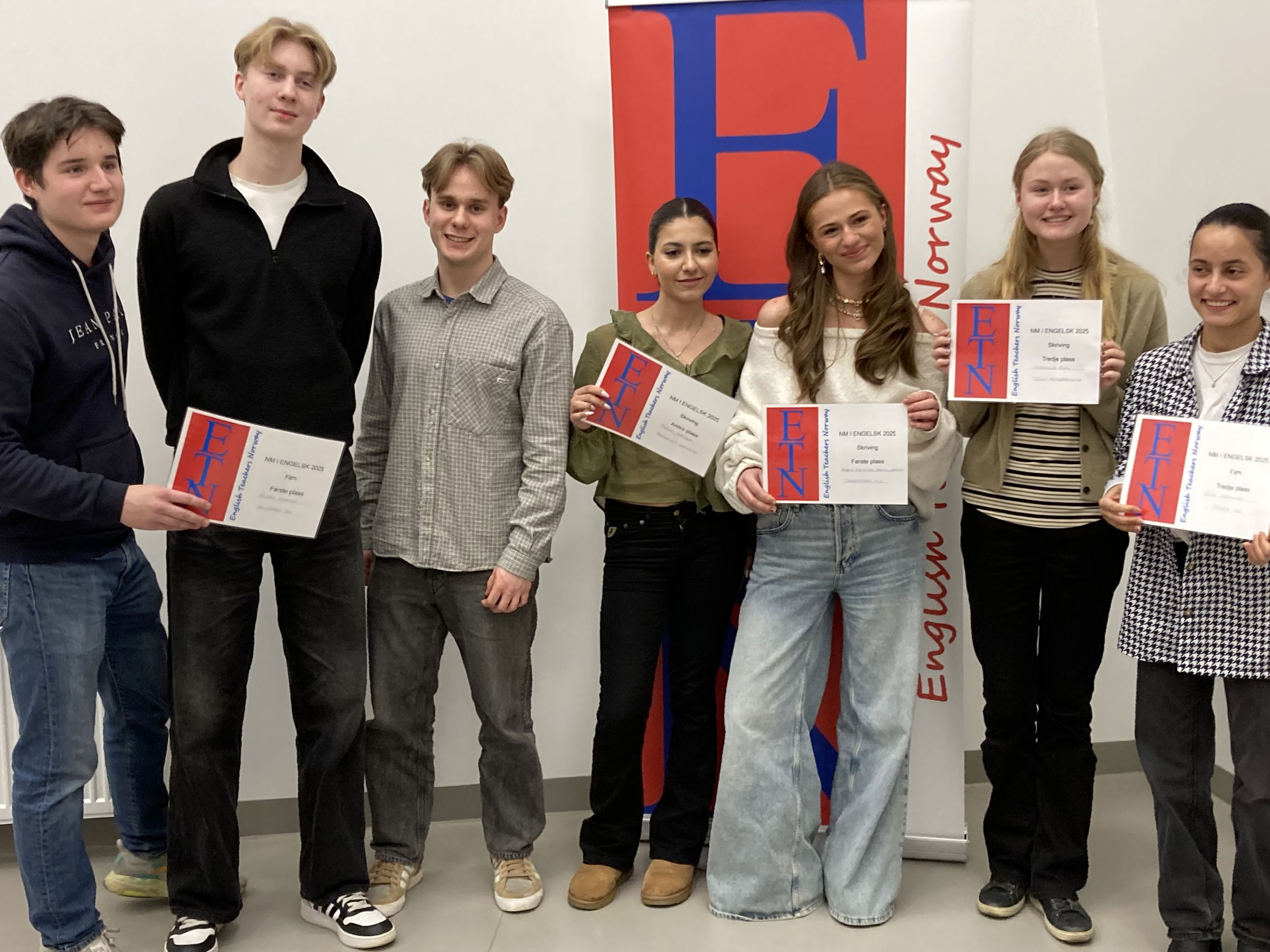 En gruppe personer som har sertifikater