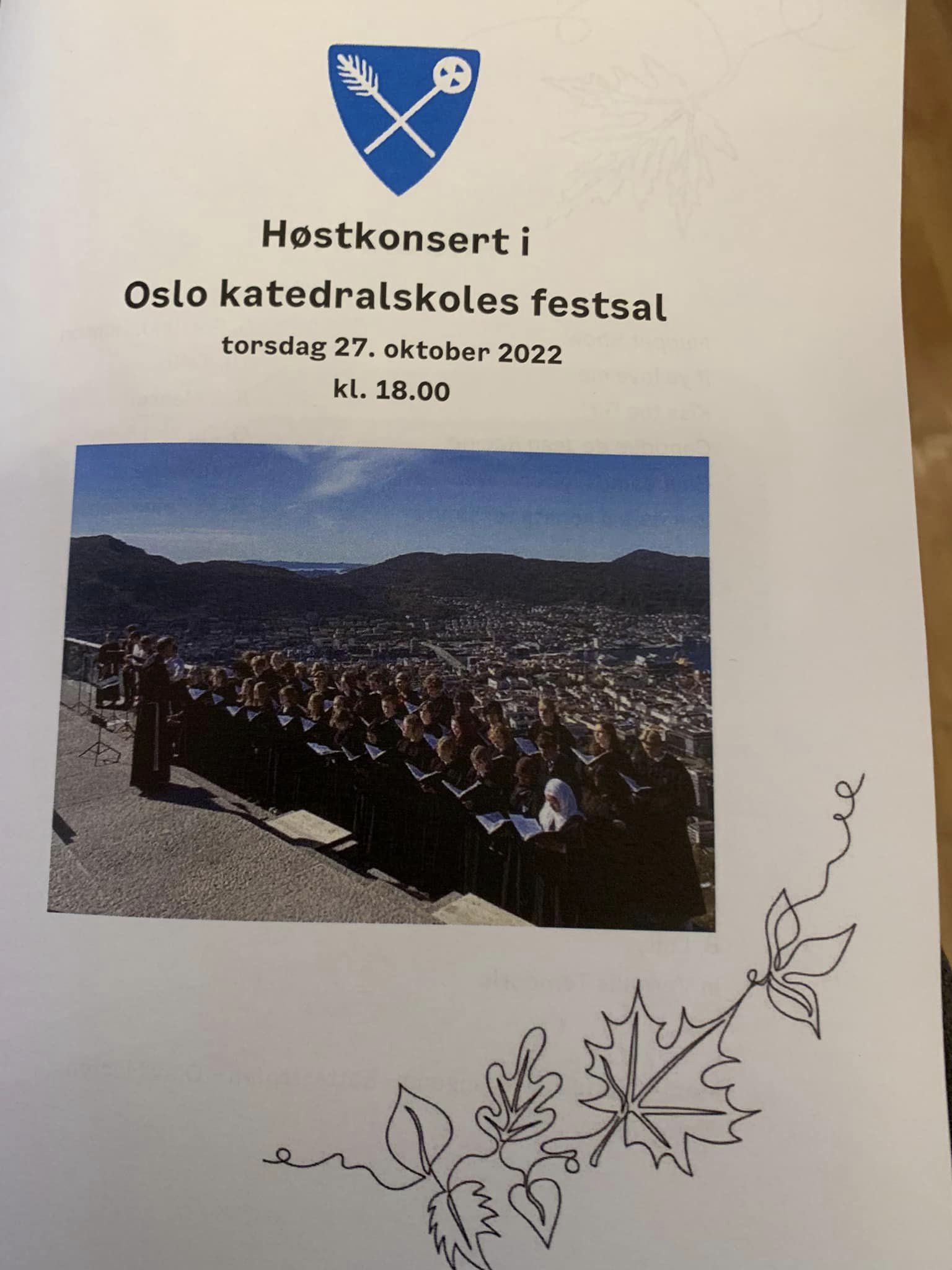 Terje Bjøro Høstkonsert