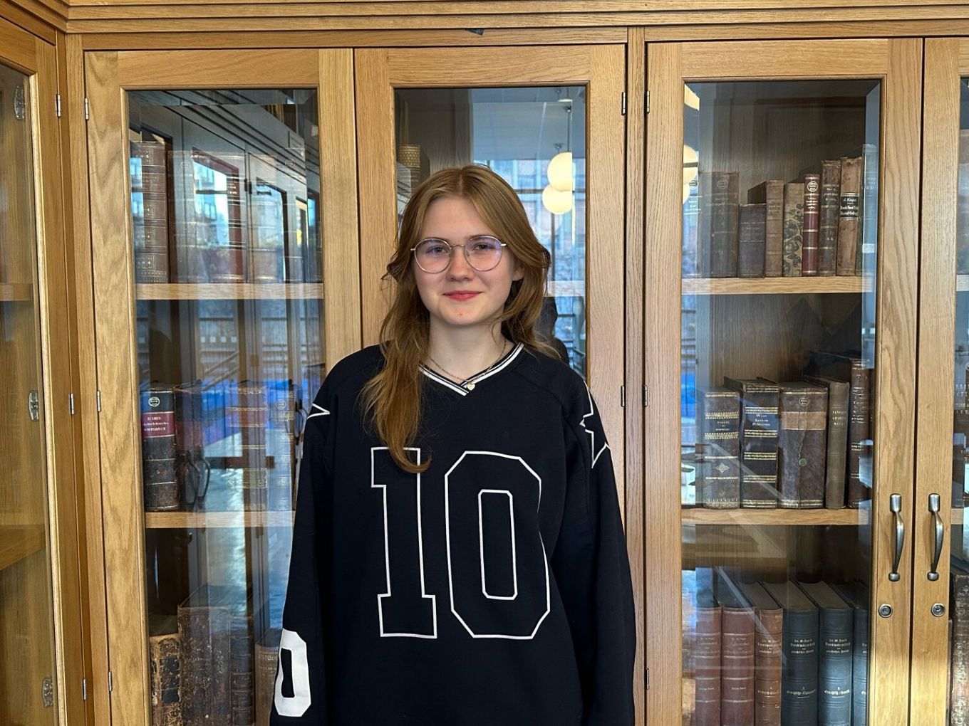 Foto: Regine Lundevall Bergersen en person som bruker briller