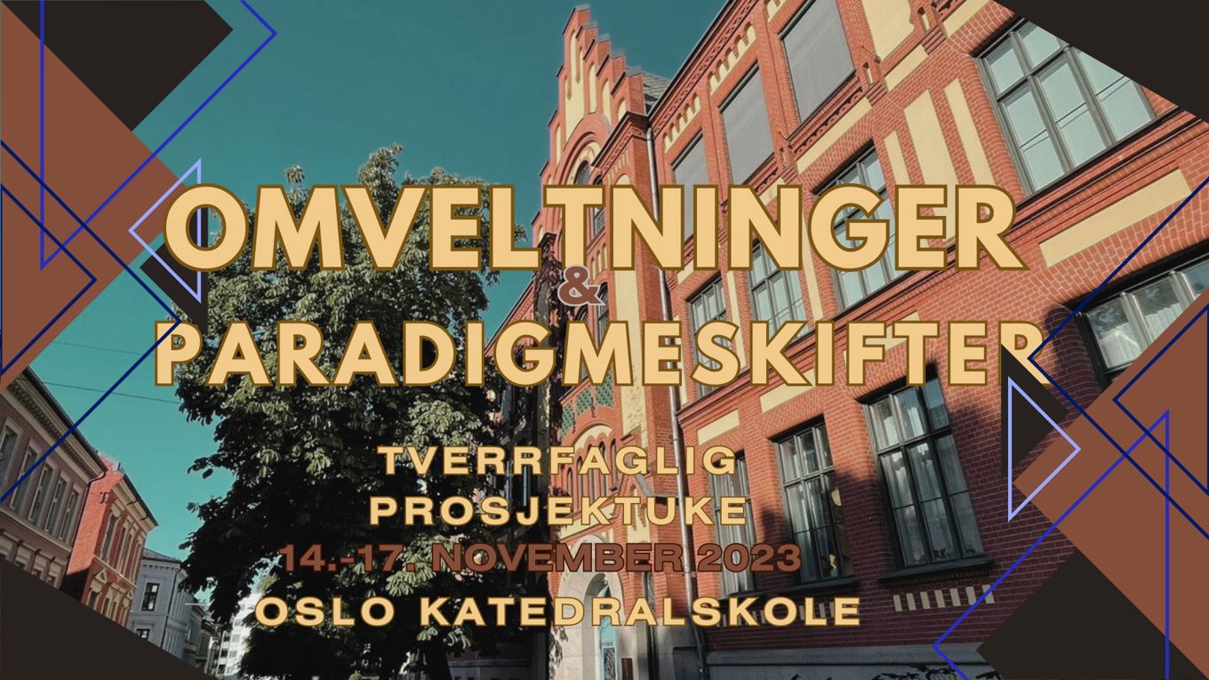 Tverrfaglig prosjektuke
